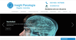 Desktop Screenshot of insightpsicologia.net